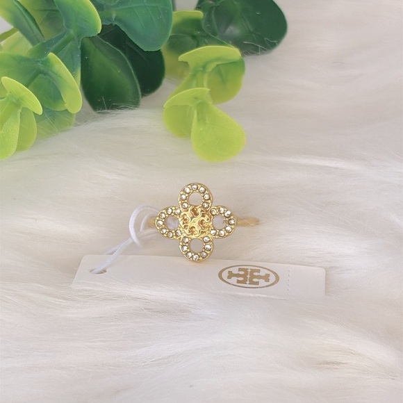 Tory Burch Clover Ring - Picture 3 of 10